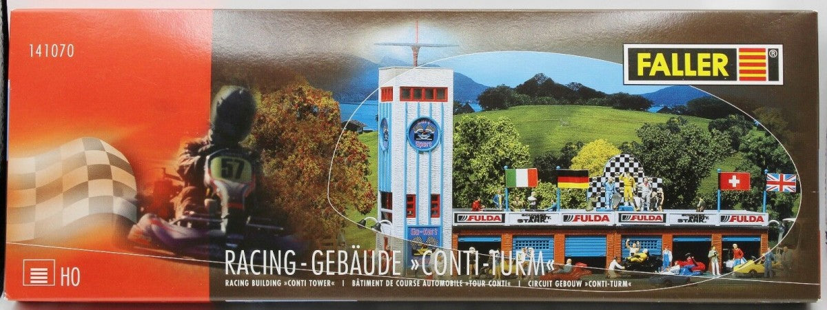 Faller 141070 HO Scale Racing Building "Conti Tower" Bulding Kit