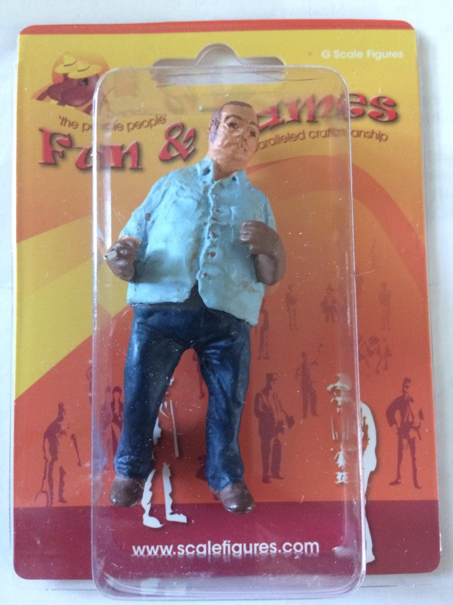 F&G GJB06 Handpainted G Scale Jim F Figure