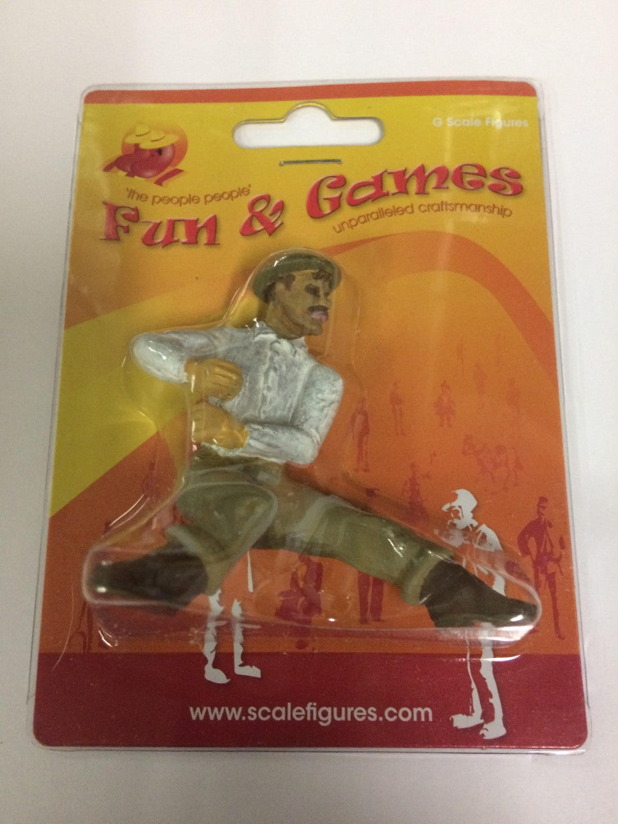 F&G GLOG01 Handpainted G Scale Misery Whip #1 w White Shirt Figure