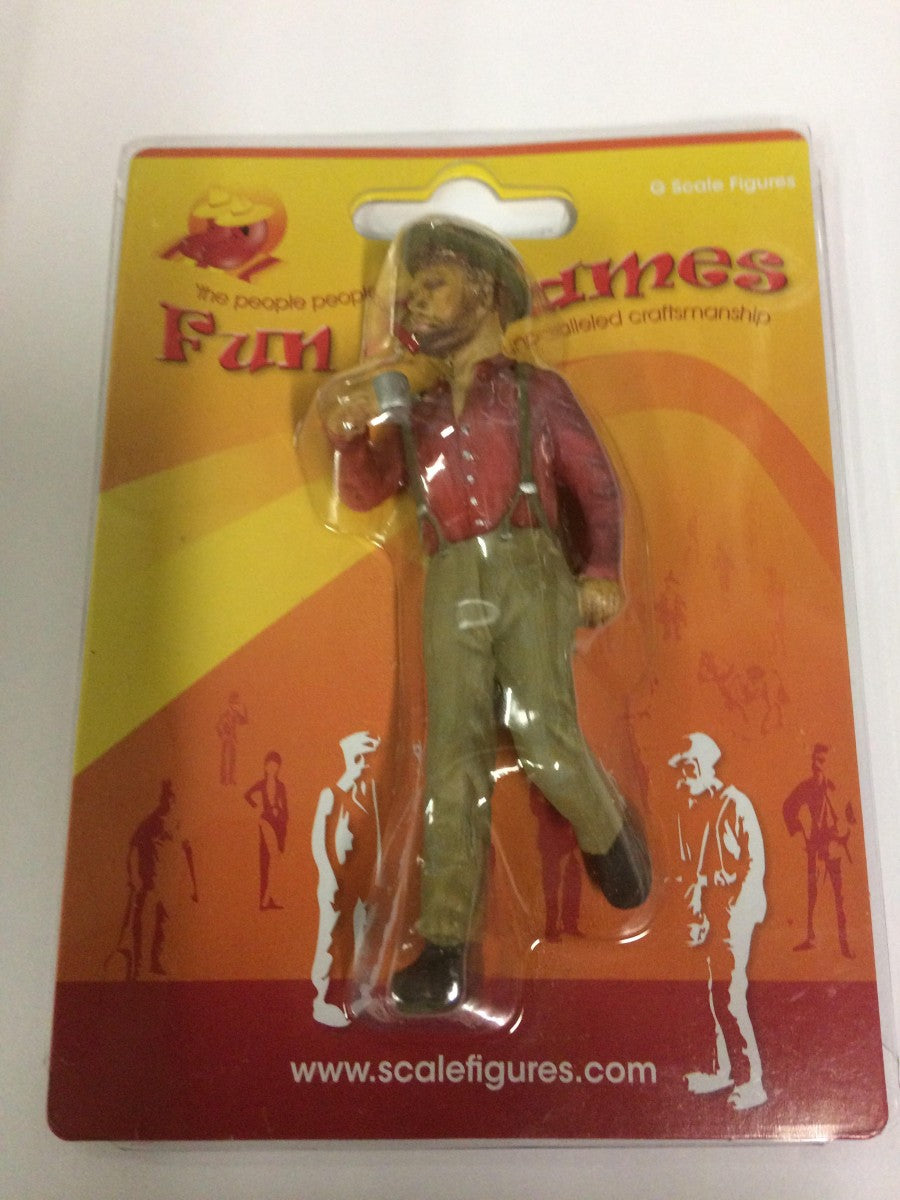 F&G GLOG07 Handpainted G Scale Coffee Break Figure