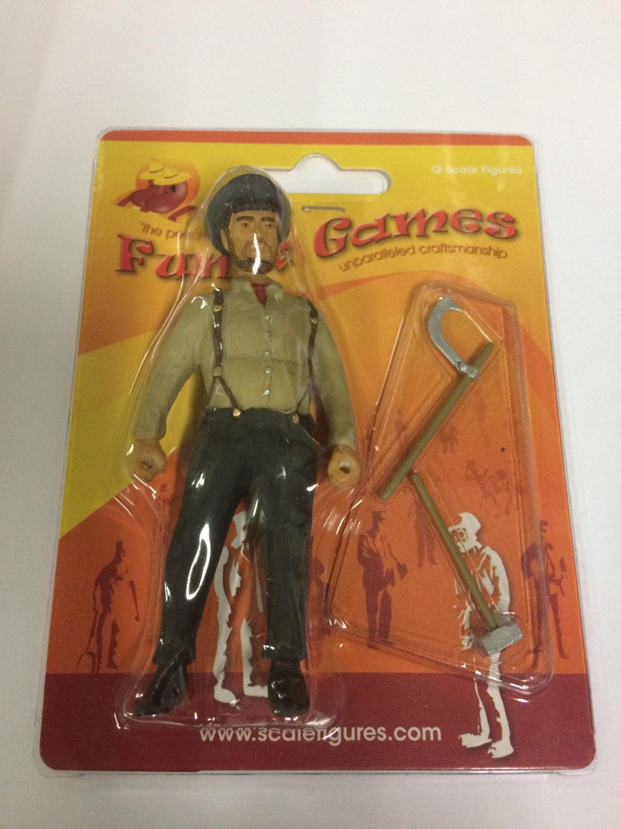 F&G GLOG12B Handpainted G Scale Moose Tan Shirt Figure