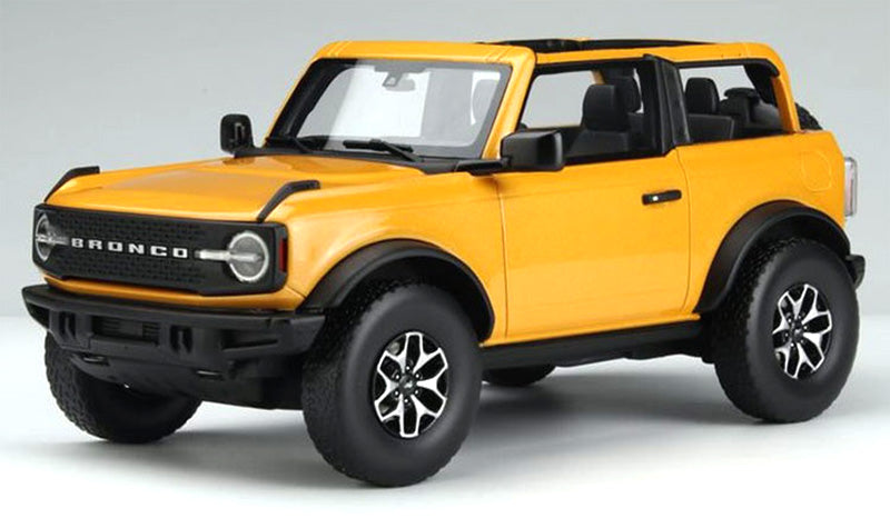 GT Spirit GT858 1:18 2021 Ford Bronco Badlands Cyber Orange SUV