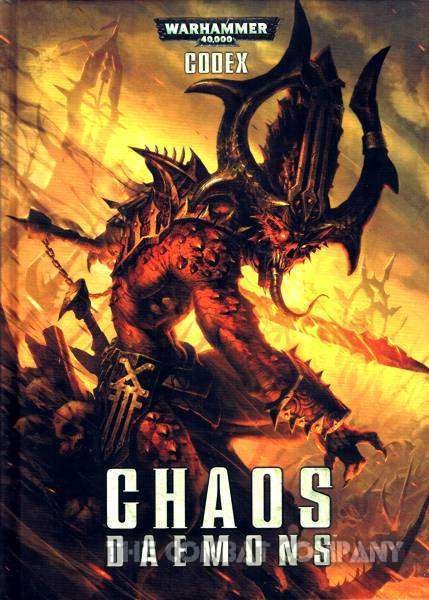 Games Workshop 006 Warhammer 40K Chaos Daemons Codex Book