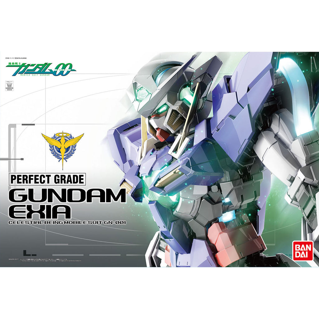 Bandai 2408772 1:60 Gundam 00 Series GN-001 Gundam Exia Plastic Model Kit