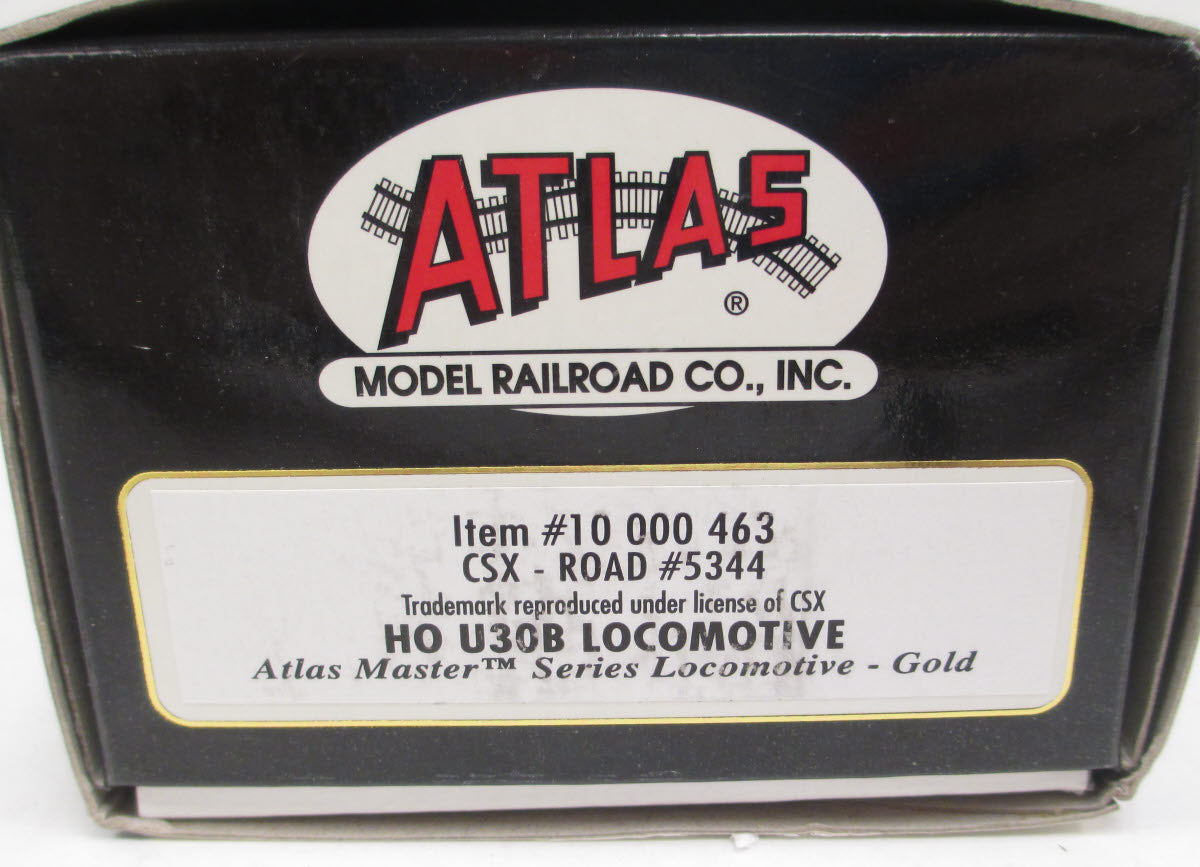 Atlas 10000463 CSX U30B Phase 2 w/DCC #5344