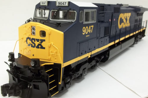 Aristo-Craft 23013 G CSX Dash-9 Diesel Locomotive #9047 – Trainz