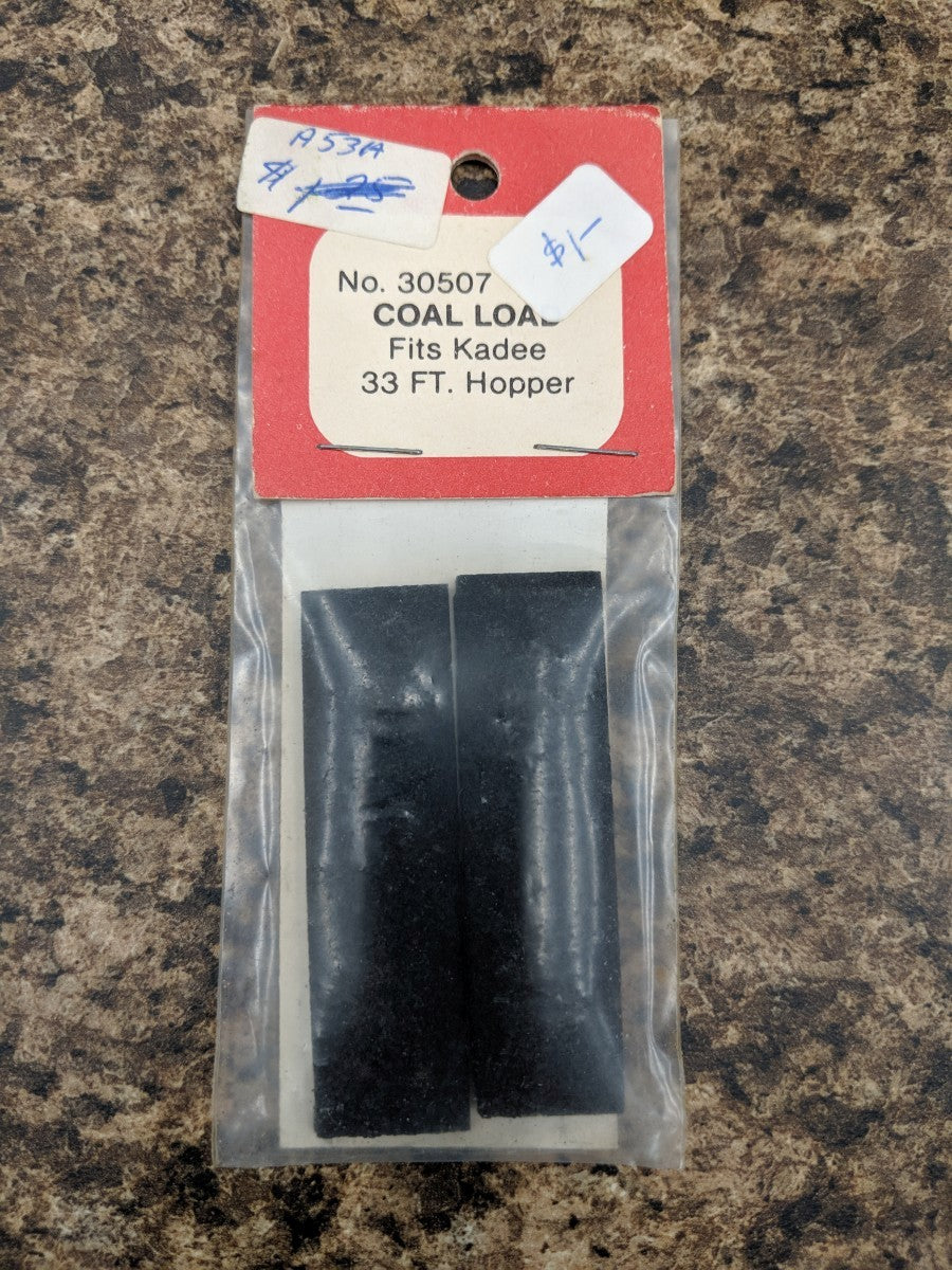 G.L.R. Industries 30507 N Scale Coal Loads (Fits Kadee 33 FT. Hoppers)