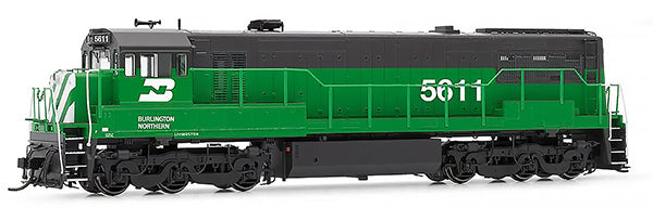 Rivarossi HR2887S HO BN U25c Ph II Diesel Locomotive w/DCC Sound Decoder #5611