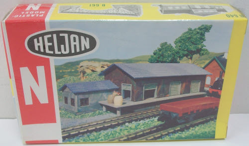 Heljan B641 N Scale Freight Depot Building Kit