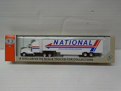 Con-Cor 0004-001072 HO National T600A Aero Kenworth Tractor Moving Van Trailer