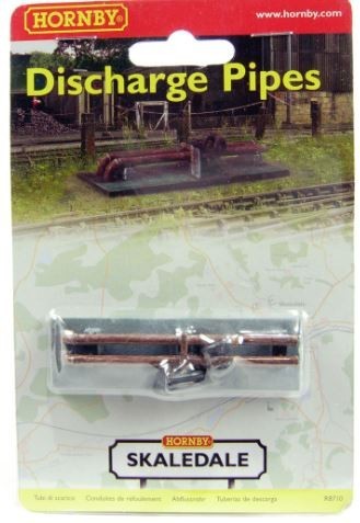 Hornby R8710 OO Scale Discharge Pipes