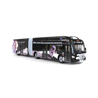Iconic Replicas 870202 HO Lafayette New Flyer Xcelsior XN60 Articulated Bus