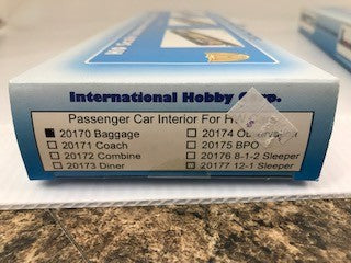 IHC 20170 Plastic Heavyweight Interior for IHC Baggage Car