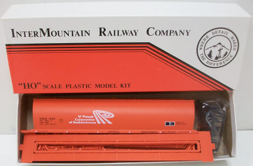 InterMountain CGLX-03 Potash 4-Bay Covered Hopper Kit