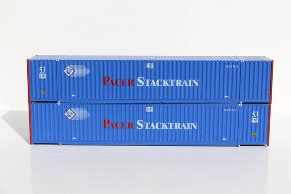 JTC Model Trains 535011 N PACER 53' High Cube 6-42-6