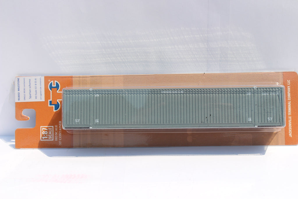 JTC Model Trains 953032 HO Milestone 53' Single Container with IBC Castings