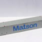 JTC Model Trains 953031 HO Matson 53' 8-55-5 High Cube Container (Set of 3)