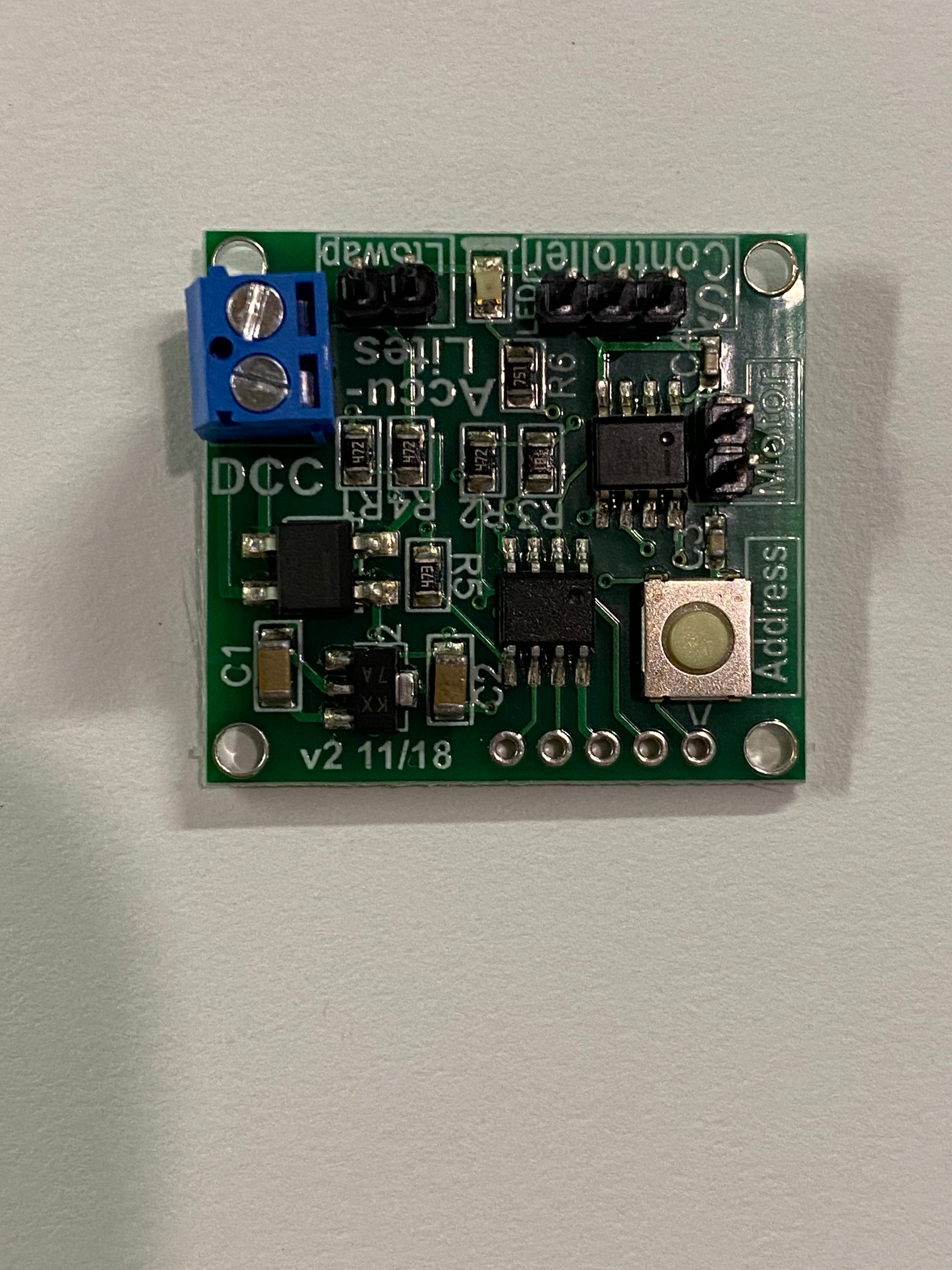 Accu-Lites 6001 Tortoise DCC Stall Motor Decoder