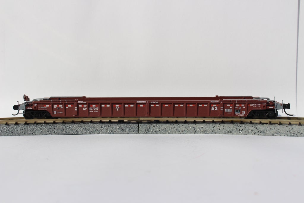JTC Model Trains 772025 N CP Rail NWF13 17-Post 53' Well Car #527905