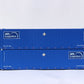 JTC Model Trains 537070 N APL Logistics 8-55-8 Corrugated 4VI Container Set #2
