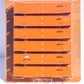 JTC Model Trains 537153 N Schneider 53' High Cube Container (Set of 6)