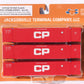 JTC Model Trains 537132 N CP 53' High Cube Container Set #1 (Set of 3)