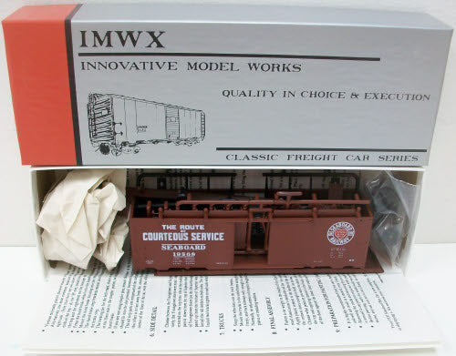 IMWX 568 HO Seaboard Air#19568 1937 AAR Boxcar Kit