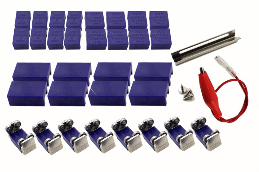 DCC Concepts DCMRRA8 Multi-Gauge 8 Axle Rolling Road