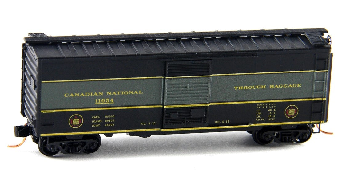 Micro-Trains 02000956 N CN 40' Standard Single Door Boxcar #11054