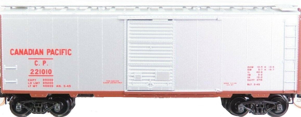 Micro-Trains 02000890 N Canadian Pacific 40' Standard Single Door Boxcar #221010