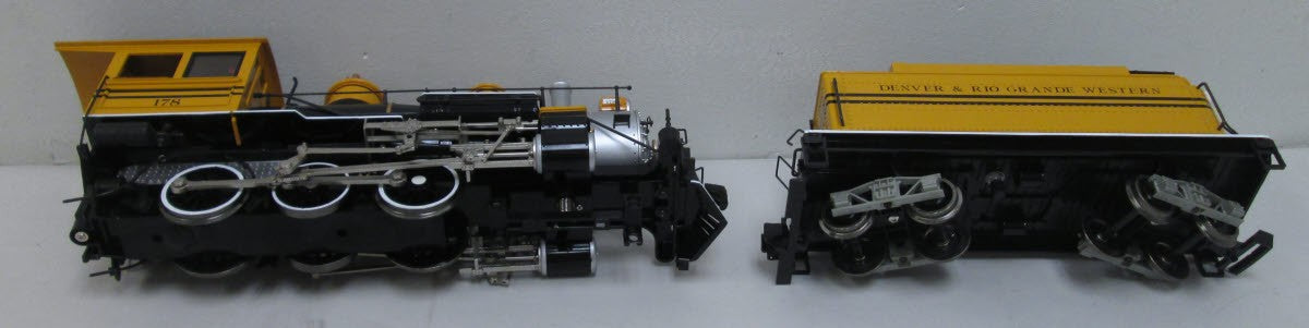 Bachmann 81088 D&RGW 10th Anniv. 4-6-0 Steam Locomotive & Tender