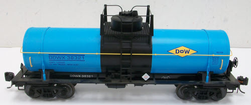 USA Trains 15116 G Dow Chemical 10,000-Gallon Tank Car