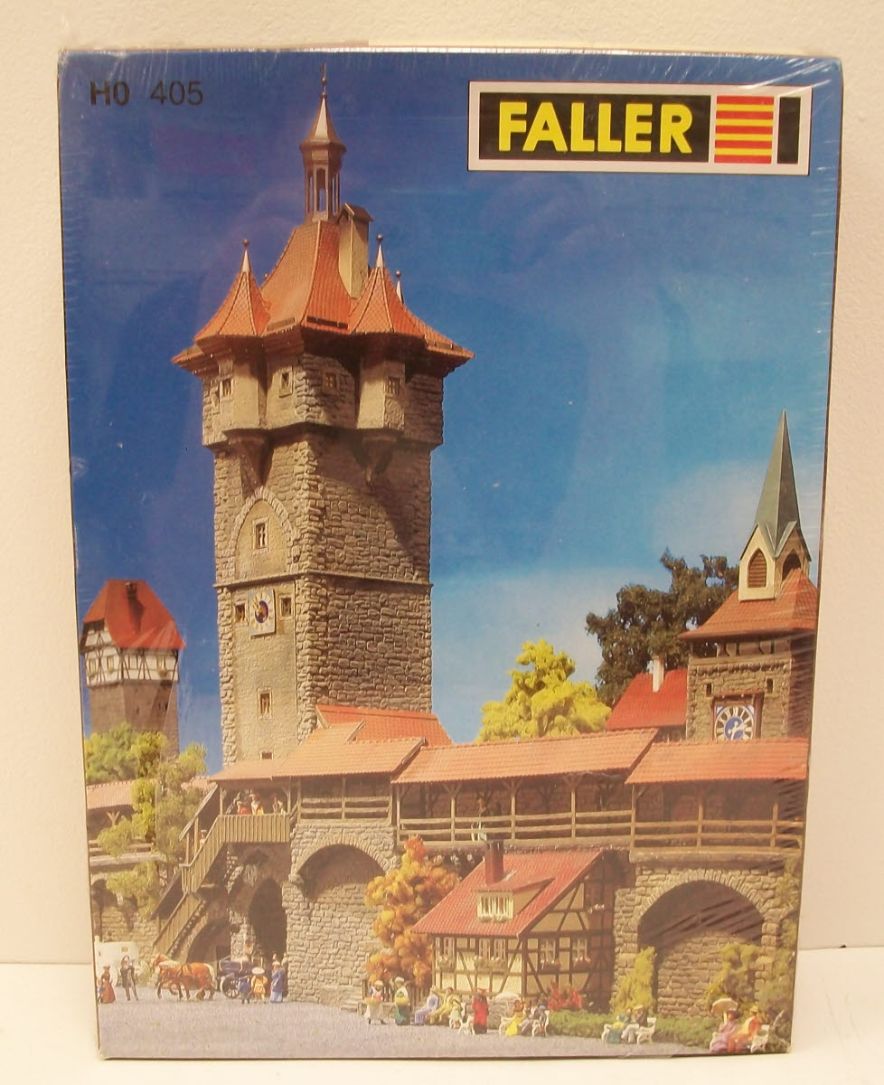 Faller 405 HO Scale "Klingentor" Old City Gate Building Kit