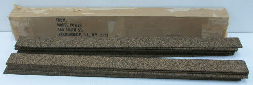 Model Power 4331 O Gauge Cork Roadbed Sections (25)