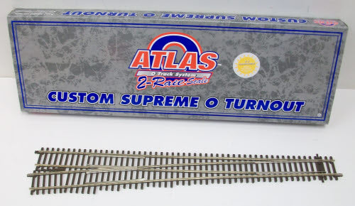 Atlas 7021 O Scale 2-Rail #7.5 Left Hand Turnout/Switch