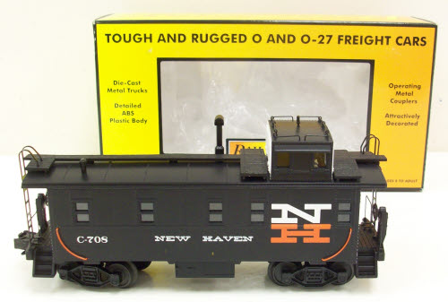 MTH 30-77149 O New Haven RailKing Offset Steel Caboose Car #C-708
