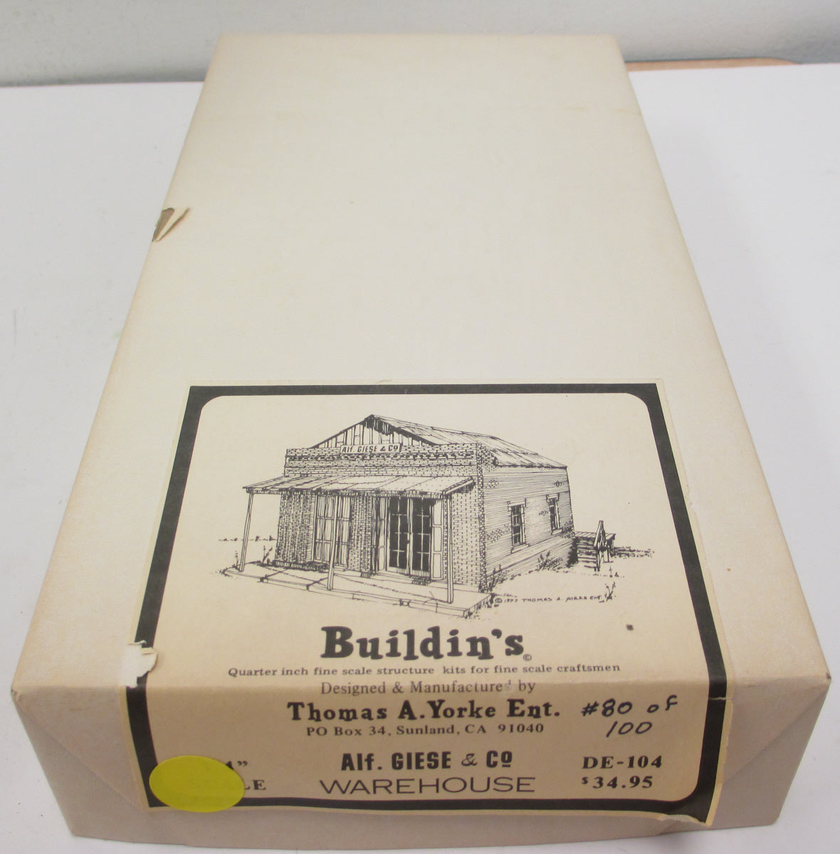 Thomas Yorke DE-104 Alf. Giese & Company Warehouse Kit