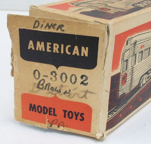 AMT 3002 O Gauge Pennsylvania RR Diner Car