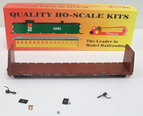 Roundhouse 1315 HO Scale SP 60' Bulkhead Flatcar Kit