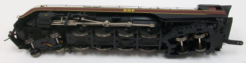 Broadway Limited 1106 HO N&W Stealth Class J 4-8-4 Steam Locomotive #607