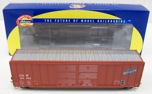 Athearn 92969 C&NW 50' FMC Double Door Boxcar No. 67791
