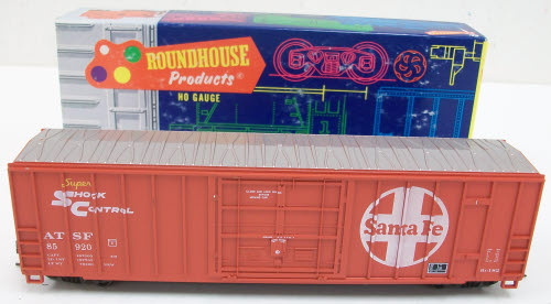Roundhouse 3621 HO AT&SF 50' FMC Plug Door Boxcar Road Number May Vary Kit