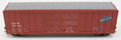 Athearn 92969 C&NW 50' FMC Double Door Boxcar No. 67791