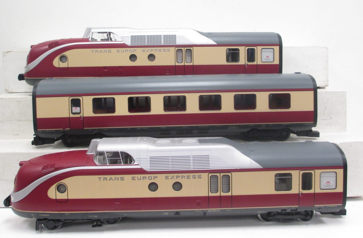 Piko 37320 G Euro Loco-D Db Iii Tee 3-Unit Train