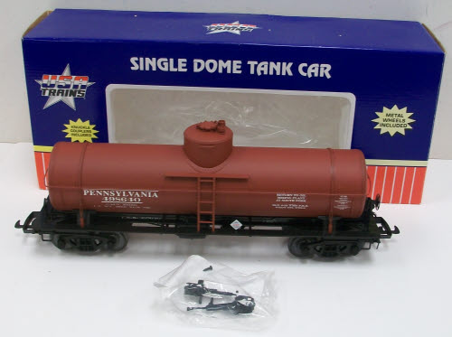 USA Trains 15110 Pennsylvania 10,000-Gallon Tank Car #498640 - Metal Wheels