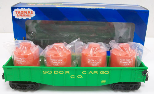 Lionel 6-26329 Sodor Cargo Co. Gondola w/Canisters