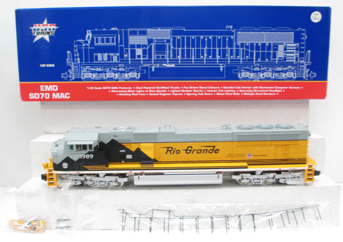 USA Trains R22619 G Gauge Denver and Rio Grande Western SD70 MAC Diesel Engine