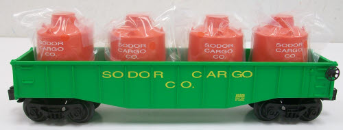 Lionel 6-26329 Sodor Cargo Co. Gondola w/Canisters