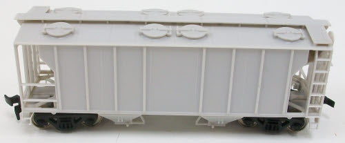 Atlas 1800 HO Undecorated PS-2 2-Bay Covered Hopper Car