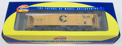 Athearn 89001 HO PS-2 2893 C&O Covered Hopper